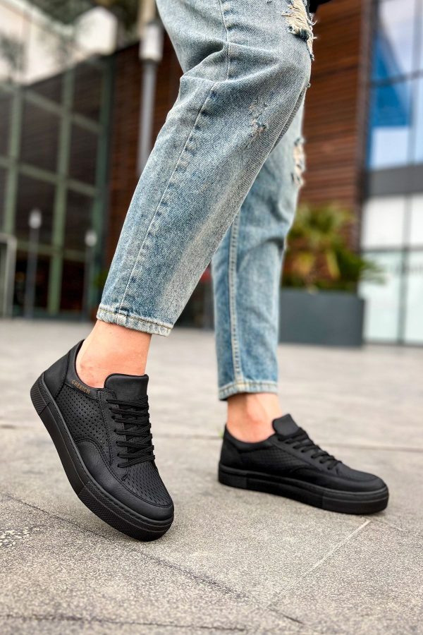 0021291_ch015-cst-first-edition-erkek-ayakkabi-siyah Solaress CH015 Erkek Sneaker Siyah