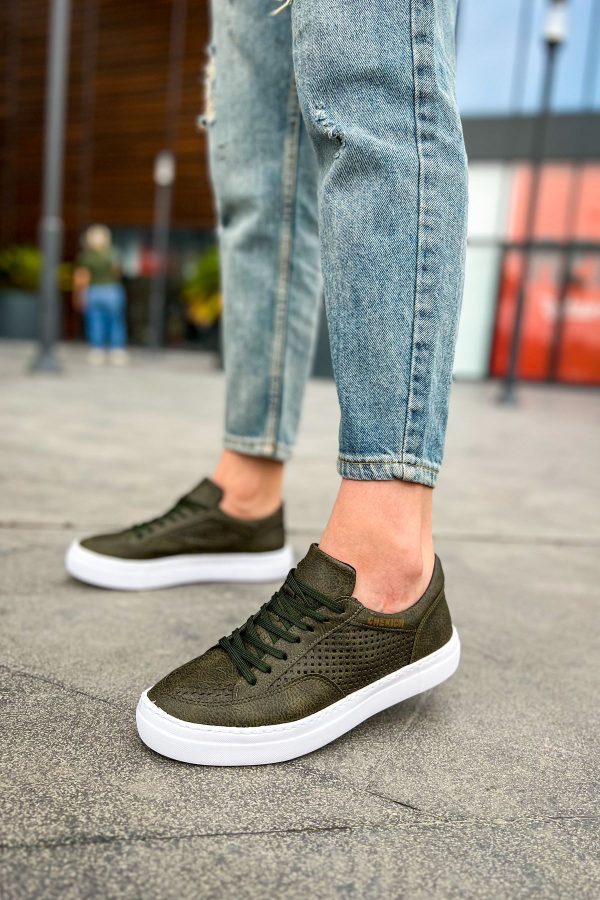 0021353_ch015-cbt-first-edition-erkek-ayakkabi-haki Solaress CH015 Erkek Sneaker Haki