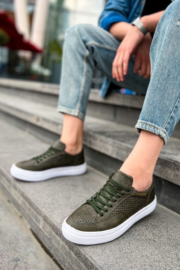 0021380_ch015-cbt-first-edition-erkek-ayakkabi-haki Solaress CH015 Erkek Sneaker Haki