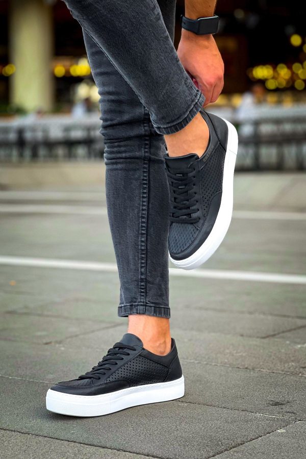 0021458_ch015-cbt-first-edition-erkek-ayakkabi-siyah Solaress CH015 Erkek Sneaker Siyah BT