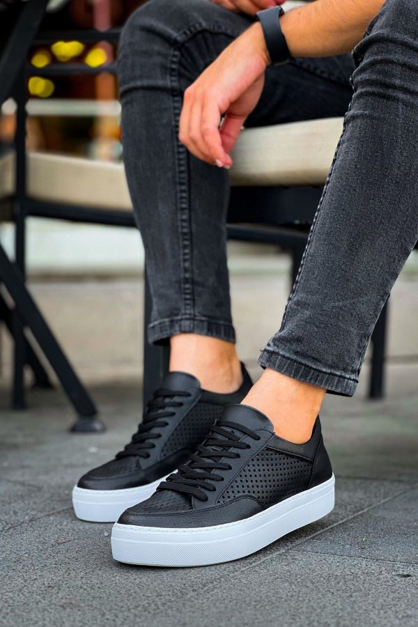 0021478_ch015-cbt-first-edition-erkek-ayakkabi-siyah Solaress CH015 Erkek Sneaker Siyah BT