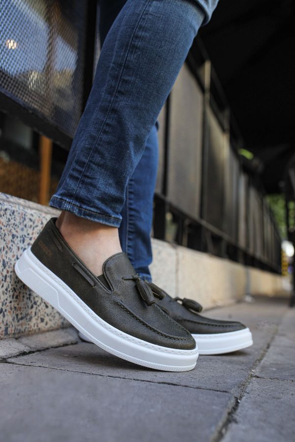 0021985_ch127-cbt-loafer-x-erkek-ayakkabi-haki Solaress CH127 Erkek Loafer Haki BT