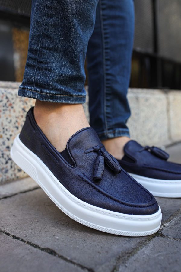 0021989_ch127-cbt-loafer-x-erkek-ayakkabi-lacivert Solaress CH127 Erkek Loafer Lacivert BT
