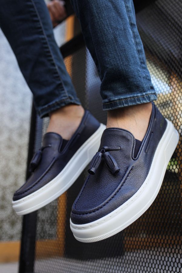 0022027_ch127-cbt-loafer-x-erkek-ayakkabi-lacivert Solaress CH127 Erkek Loafer Lacivert BT