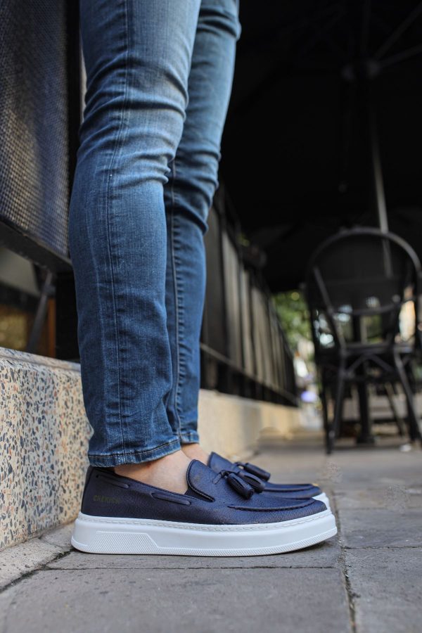 0022059_ch127-cbt-loafer-x-erkek-ayakkabi-lacivert Solaress CH127 Erkek Loafer Lacivert BT