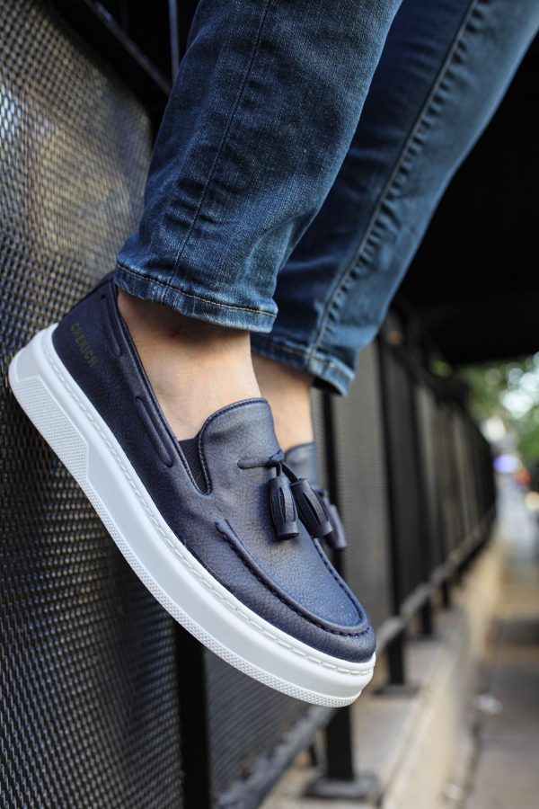 0022089_ch127-cbt-loafer-x-erkek-ayakkabi-lacivert Solaress CH127 Erkek Loafer Lacivert BT