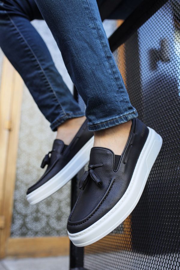 0022137_ch127-cbt-loafer-x-erkek-ayakkabi-siyah Solaress CH127 Erkek Loafer Siyah BT