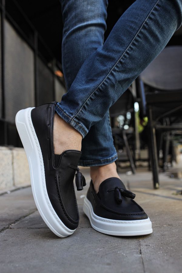 0022167_ch127-cbt-loafer-x-erkek-ayakkabi-siyah Solaress CH127 Erkek Loafer Siyah BT