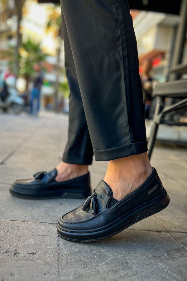 0022214_ch127-fst-loafer-x-erkek-ayakkabi-siyah Solaress CH127 Erkek Loafer Siyah