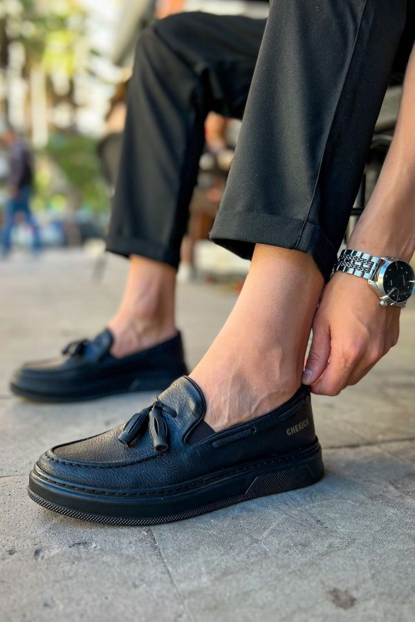 0022223_ch127-fst-loafer-x-erkek-ayakkabi-siyah Solaress CH127 Erkek Loafer Siyah