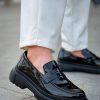 0022636_ch2417-rst-erkek-ayakkabi-siyah Solaress CH2417 Erkek Rugan Loafer Siyah