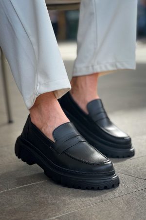 Solaress CH2417 Erkek Loafer Siyah