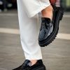 0022687_ch2417-rst-erkek-ayakkabi-siyah Solaress CH2417 Erkek Rugan Loafer Siyah