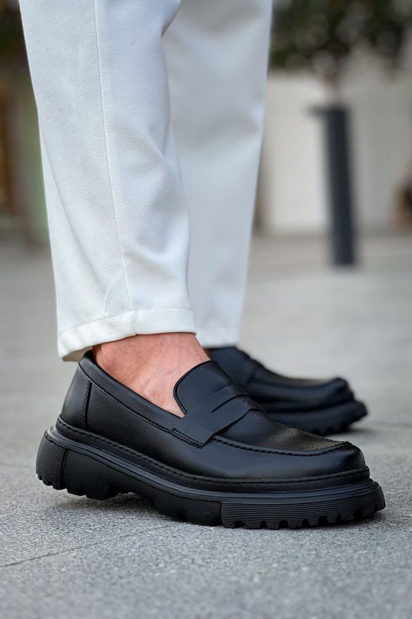 0022740_ch2417-fst-erkek-ayakkabi-siyah Solaress CH2417 Erkek Loafer Siyah