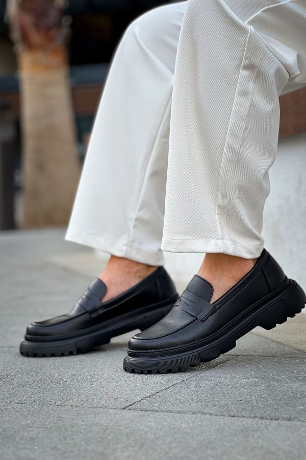 0022762_ch2417-fst-erkek-ayakkabi-siyah Solaress CH2417 Erkek Loafer Siyah