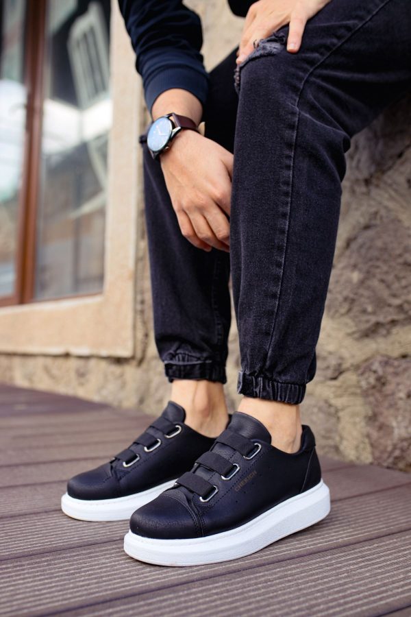 0023007_ch253-cbt-mirror-non-erkek-ayakkabi-siyah Solaress CH253 Erkek Sneaker Siyah BT