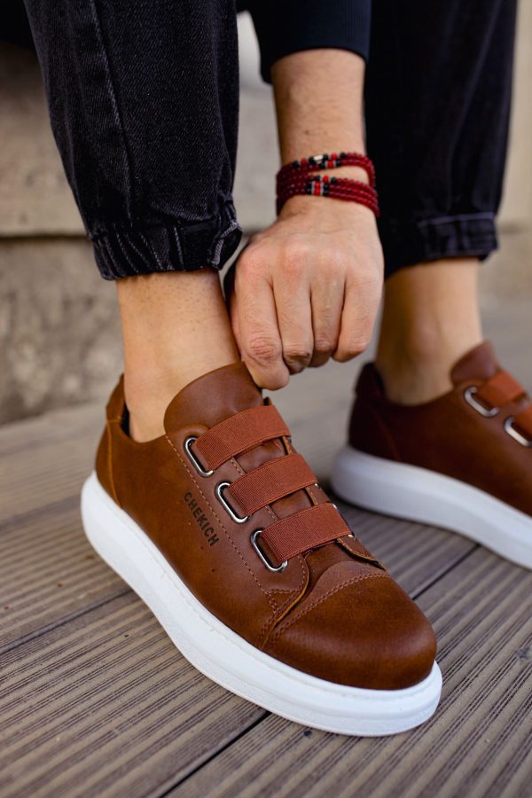 0023142_ch253-cbt-mirror-non-erkek-ayakkabi-taba Solaress CH253 Erkek Sneaker Taba BT