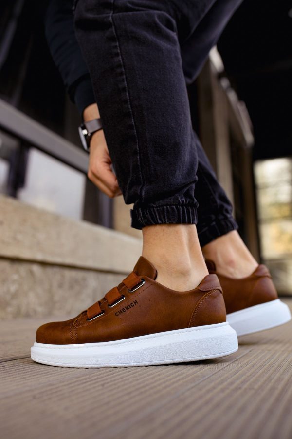 0023159_ch253-cbt-mirror-non-erkek-ayakkabi-taba Solaress CH253 Erkek Sneaker Taba BT