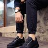 0023188_ch253-cst-mirror-non-erkek-ayakkabi-siyah Solaress CH253 Erkek Sneaker Siyah