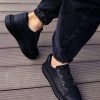 0023251_ch253-cst-mirror-non-erkek-ayakkabi-siyah Solaress CH253 Erkek Sneaker Siyah