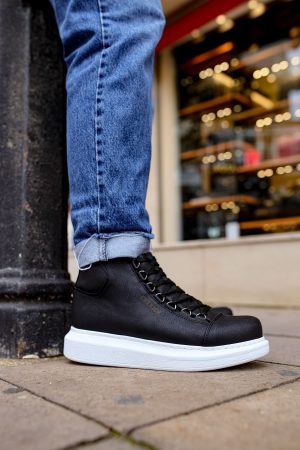 0023515_ch258-cbt-roma-erkek-bot-siyah Solaress Erkek Siyah Sneaker Bot
