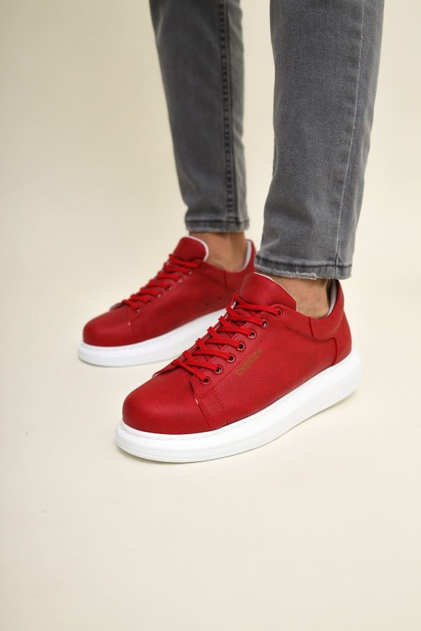 Solaress CH257 Erkek Sneaker Kırmızı BT