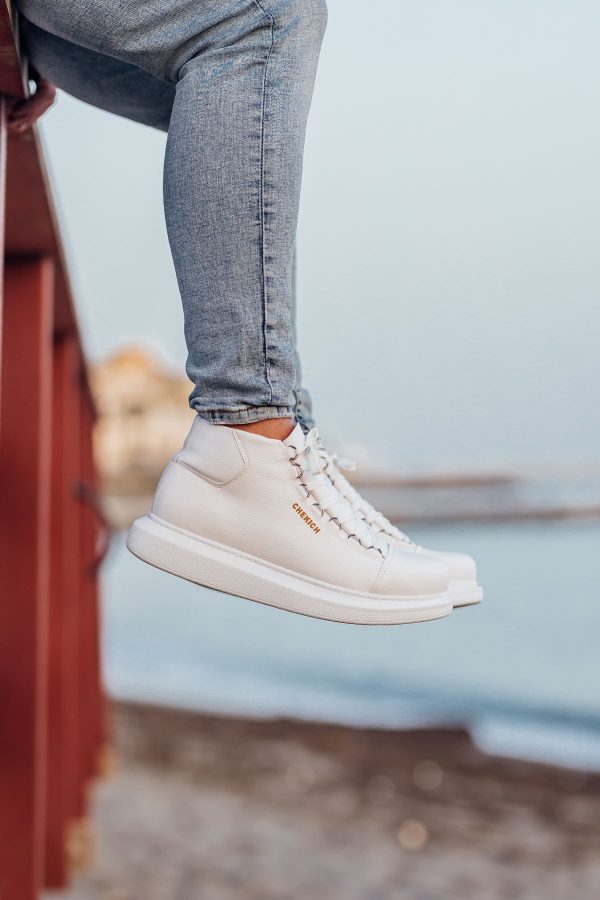 0023551_ch258-cbt-roma-erkek-bot-beyaz Solaress Erkek Beyaz Sneaker Bot