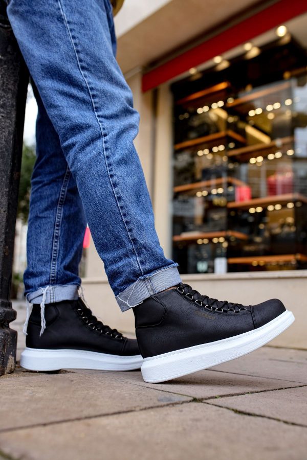 Solaress Erkek Siyah Sneaker Bot