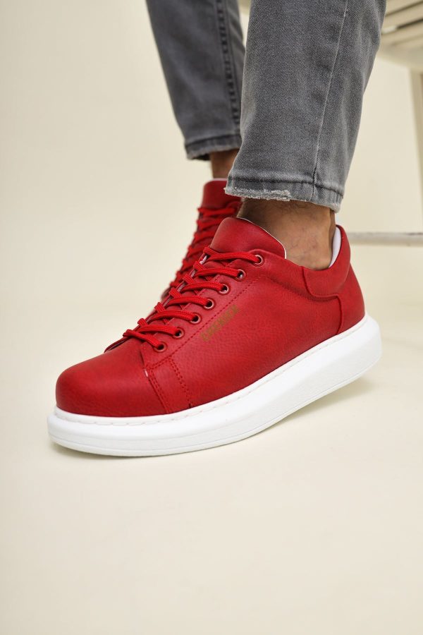 Solaress CH257 Erkek Sneaker Kırmızı BT