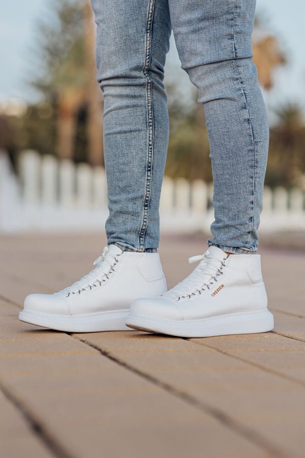 0023602_ch258-cbt-roma-erkek-bot-beyaz Solaress Erkek Beyaz Sneaker Bot
