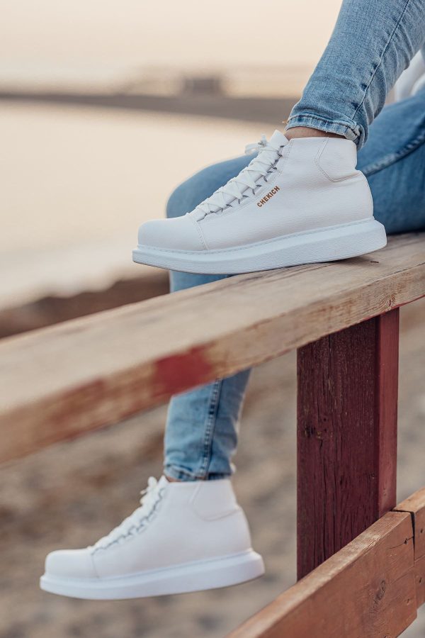 0023625_ch258-cbt-roma-erkek-bot-beyaz Solaress Erkek Beyaz Sneaker Bot