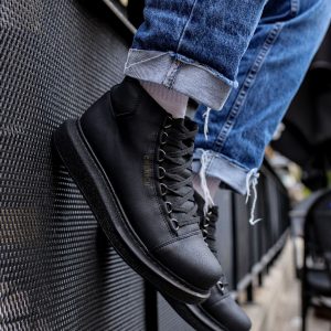 Solaress Erkek Siyah Sneaker Bot