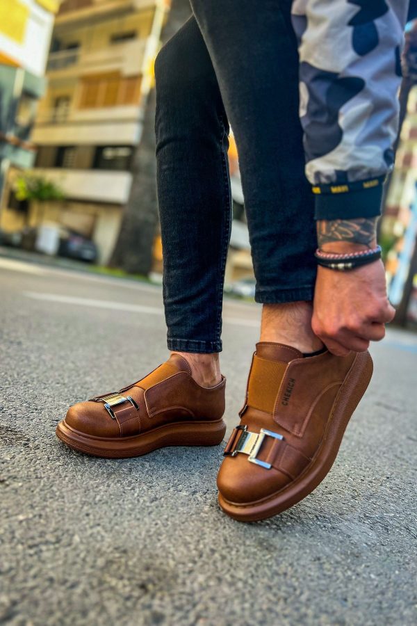 Solaress CH297 Erkek Sneaker Taba