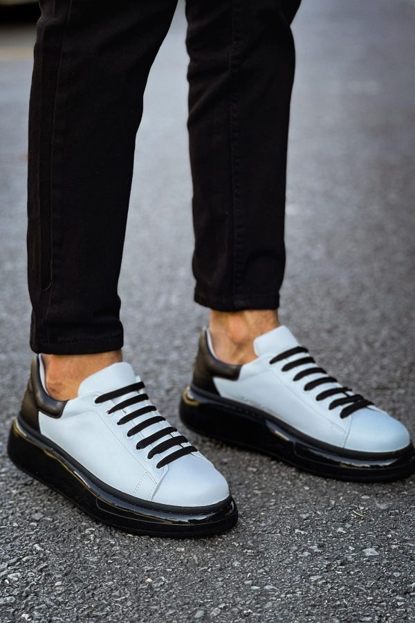 0023731_ch295-cst-sollievo-erkek-ayakkabi-beyazsiyah Solaress CH295 Erkek Sneaker Beyaz Siyah