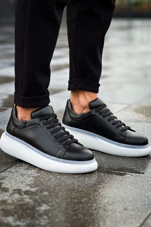0023780_ch295-cbt-sollievo-erkek-ayakkabi-siyah Solaress CH295 Erkek Sneaker Siyah BT