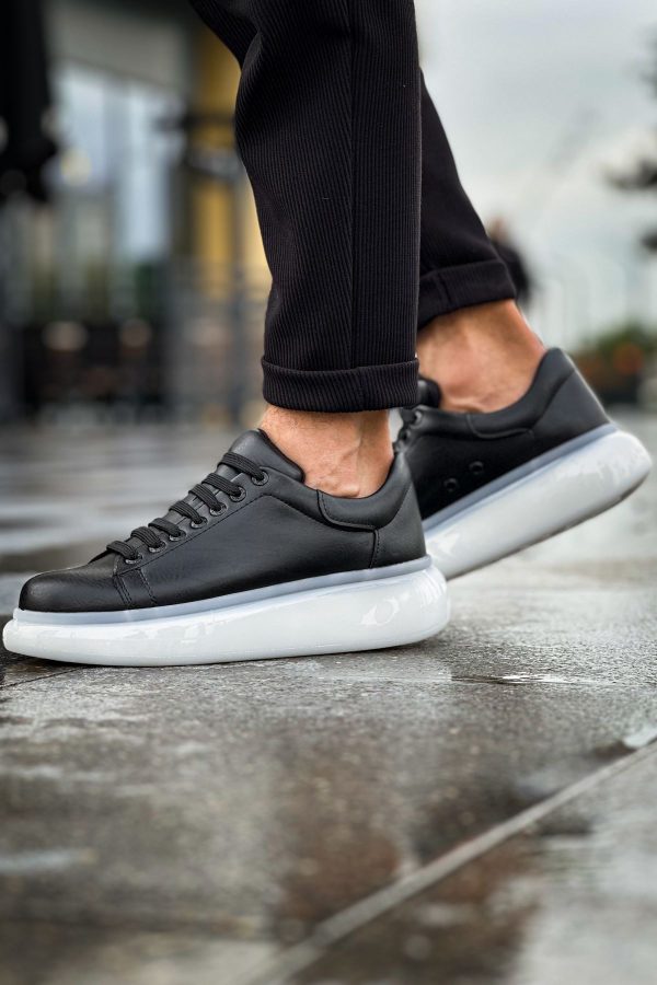 0023803_ch295-cbt-sollievo-erkek-ayakkabi-siyah Solaress CH295 Erkek Sneaker Siyah BT