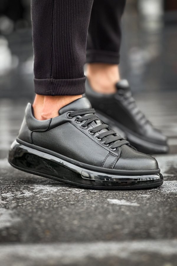 0023852_ch295-cst-sollievo-erkek-ayakkabi-siyah Solaress CH295 Erkek Sneaker Siyah