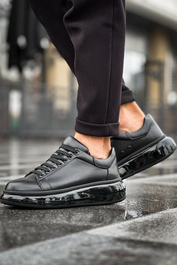 0023881_ch295-cst-sollievo-erkek-ayakkabi-siyah Solaress CH295 Erkek Sneaker Siyah