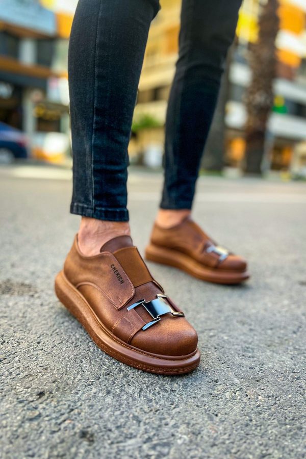 Solaress CH297 Erkek Sneaker Taba