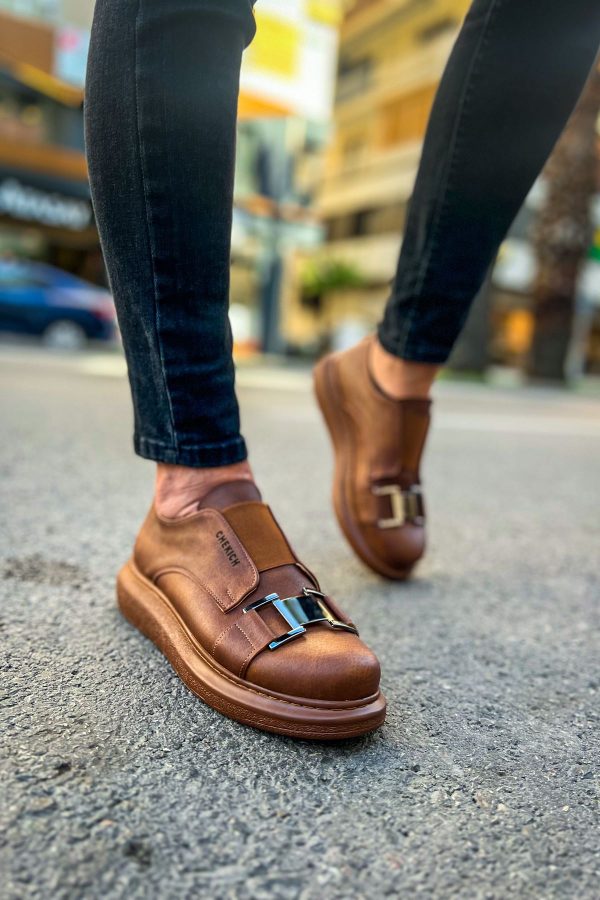 Solaress CH297 Erkek Sneaker Taba