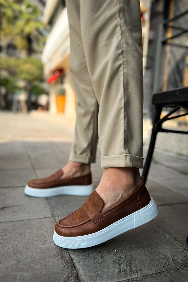 0024048_ch421-cbt-bandera-erkek-ayakkabi-taba Solaress CH421 Erkek Loafer Ayakkabı Taba