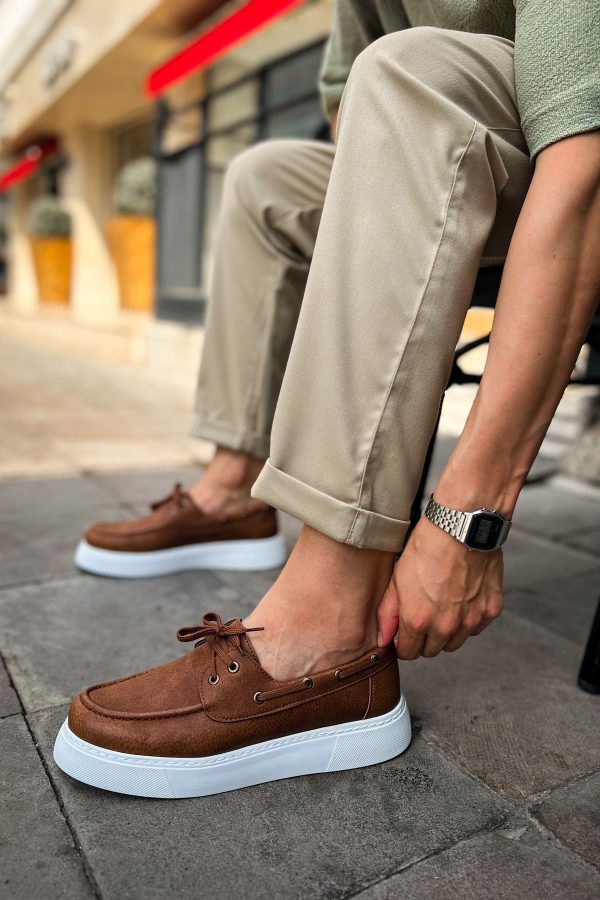 0024189_ch419-cbt-torrini-erkek-ayakkabi-taba Solaress CH419 Erkek Loafer Ayakkabı Taba
