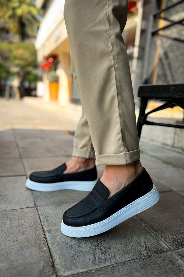 Solaress CH421 Erkek Loafer Ayakkabı Siyah BT