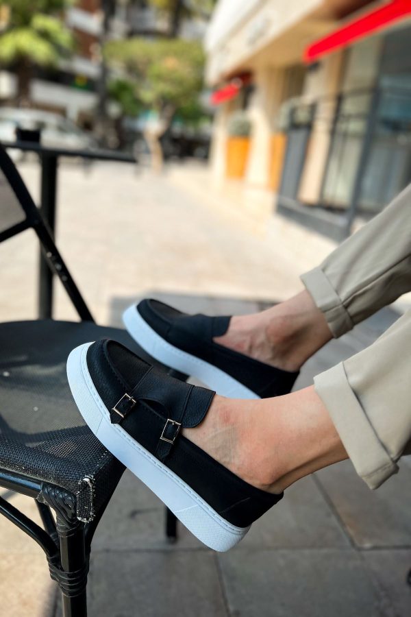 Solaress CH417 Erkek Loafer Ayakkabı Siyah