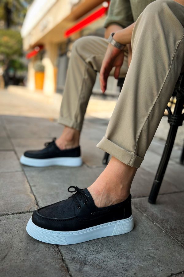 0024362_ch419-cbt-torrini-erkek-ayakkabi-siyah Solaress CH419 Erkek Loafer Ayakkabı Siyah BT