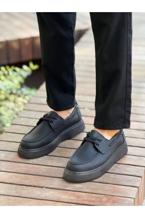 Solaress CH419 Erkek Loafer Ayakkabı Siyah