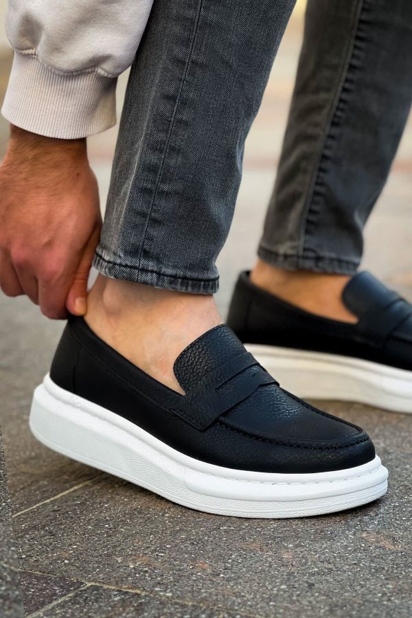 0025162_robert-rs615-siyah-erkek-loafer-ayakkabi-siyah Solaress RS615 Erkek Loafer Ayakkabı Siyah BT