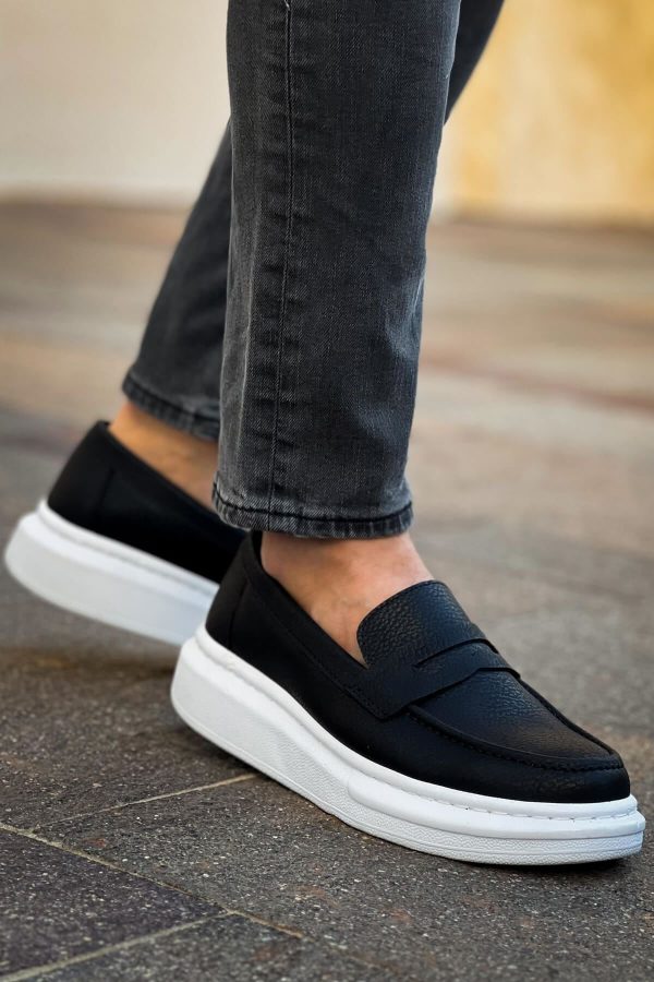 0025164_robert-rs615-siyah-erkek-loafer-ayakkabi-siyah Solaress RS615 Erkek Loafer Ayakkabı Siyah BT