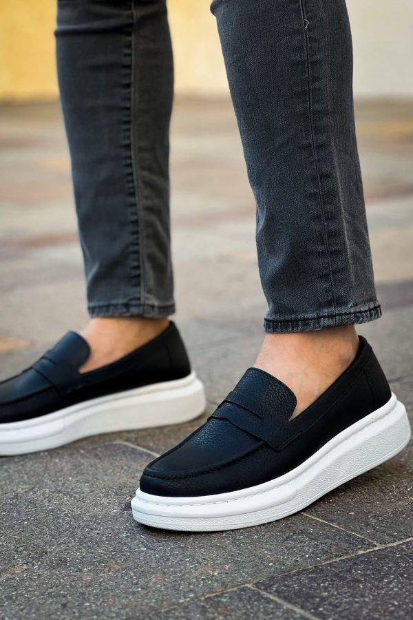 0025169_robert-rs615-siyah-erkek-loafer-ayakkabi-siyah Solaress RS615 Erkek Loafer Ayakkabı Siyah BT