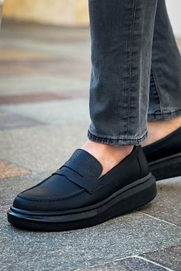 Solaress RS615 Erkek Loafer Ayakkabı Siyah